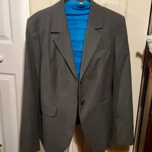 Women Blazer Gray